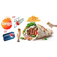 SPICY BEEF WRAP (SHAWARMA) MEAL
