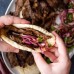 Large 100% beef chunks Mix Meat doner With Pita