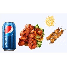  CHICKEN SHISH MEAL WITH CHEESE